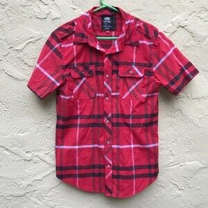 Ecko Men’s shortsleeved button down sz L